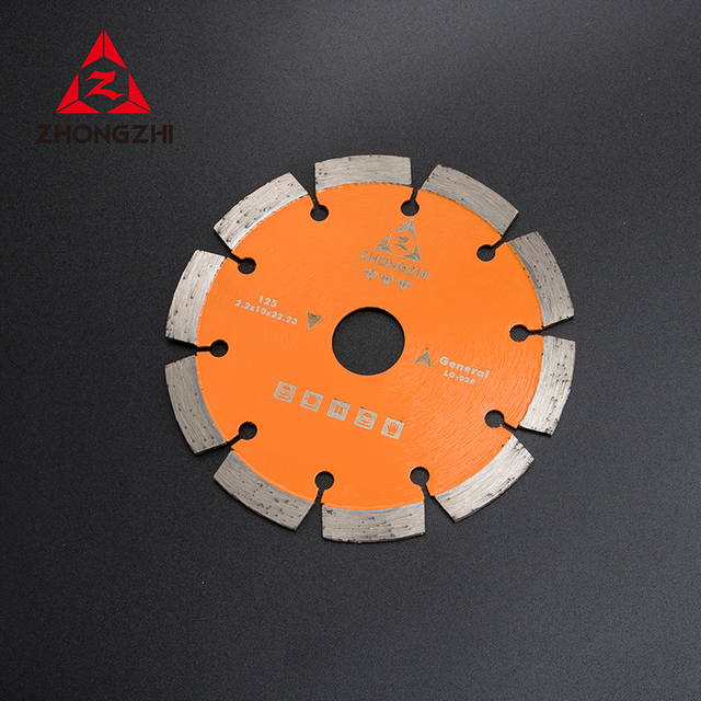 125mm قطع القرص أو حجم آخر للأغراض العامة قطع الحجر الرطب توربو الماس المنشار بليد